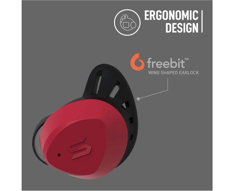 SOUL S-Fit - All-Conditions True Wireless Earphones Red