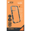 EFM Cayman Case Armour with D3O 5G Signal Plus For iPhone 13 Pro (6.1" Pro) - Carbon